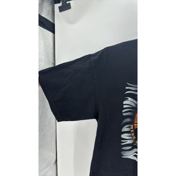 Vintage 1997 ZZ Top's Mean Rhythm Global Tour T-Shirt Giant Tag Men's X-Large - Picture 4 of 10